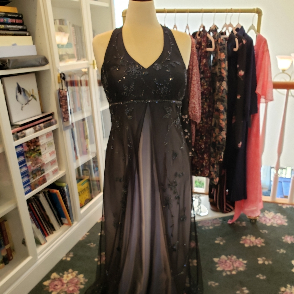 Silver/Grey Formal gown size 14